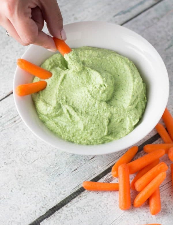 Broccoli Pesto Dip for the win! |Krollskorner.com