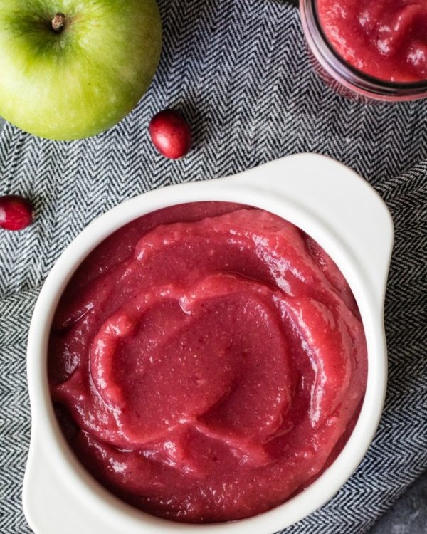 Easy Homemade Cranberry Applesauce - krollskorner.com