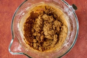 ingredients mixed together to make cookies