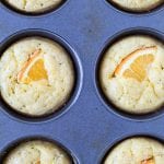 Olive Oil Orange Rosemary Muffins are a healthy way to start your morning or to bring to a brunch with friends! Olive Oil adds a great flavor - you'll love it! krollskorner.com