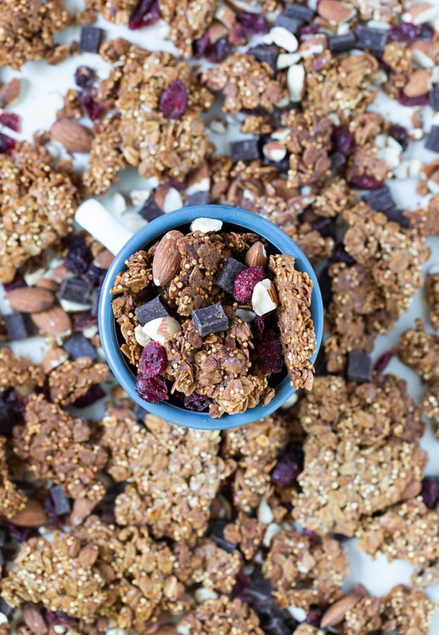 granola in a cup
