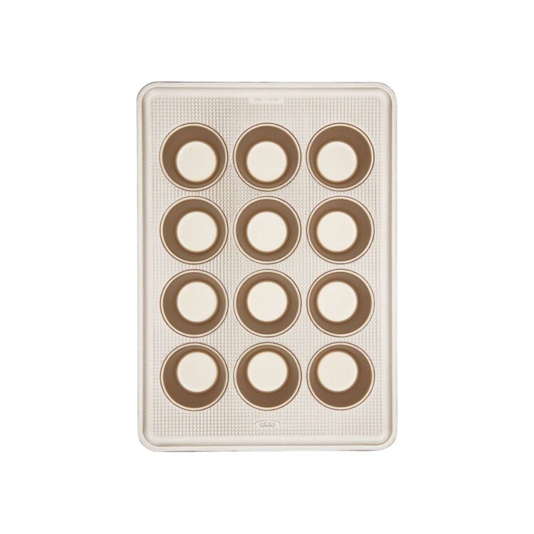 gold non stick muffin pan