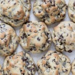 large chocolate chip cookies