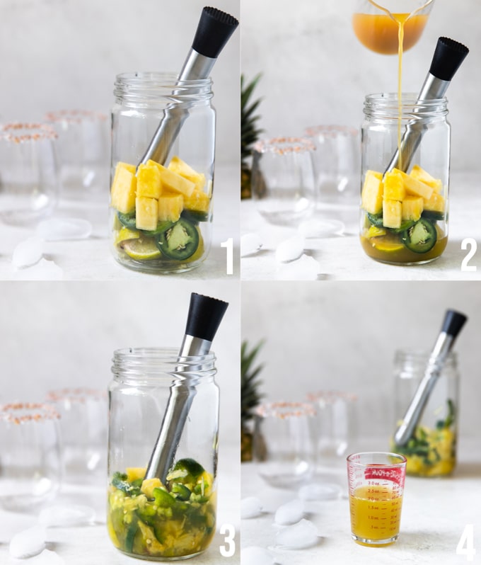 how to make pineapple margaritas 