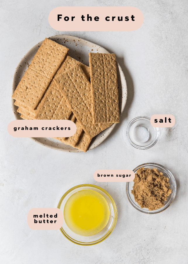 ingredients needed for pumpkin cheesecake crust