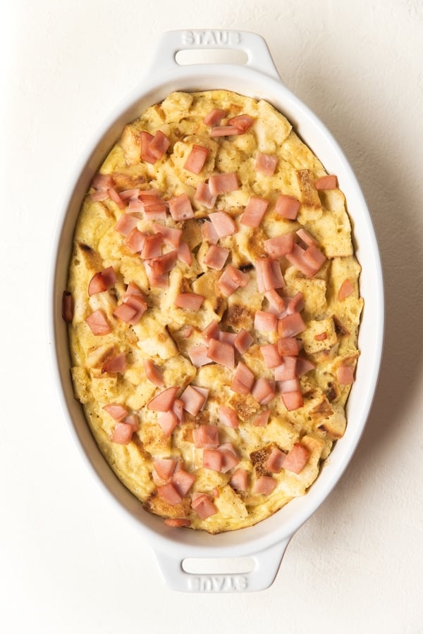 baked eggs benedict casserole
