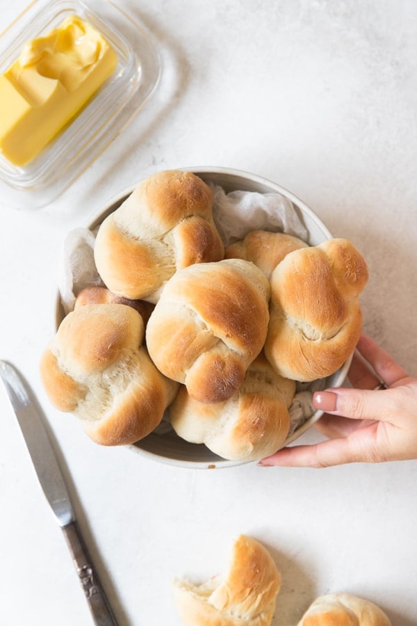 bread in a bowl