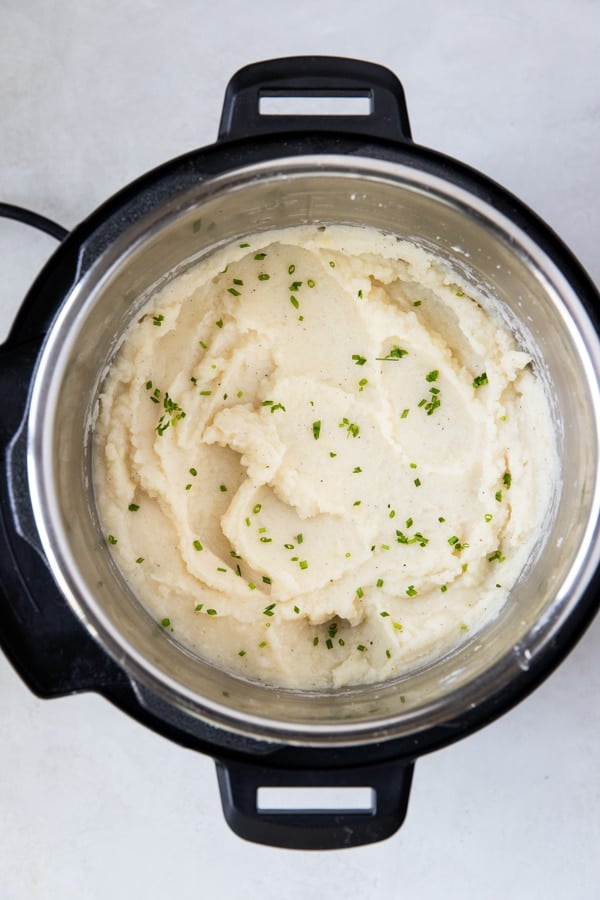 mashed potatoes in an instant pot