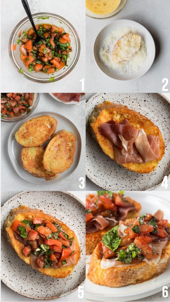 step by step photos of how to make French Toast