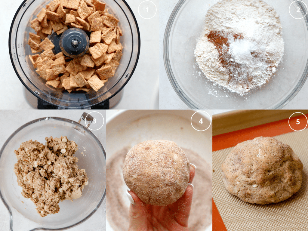 step by step photos making cookies