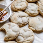 cookies on parchment paper