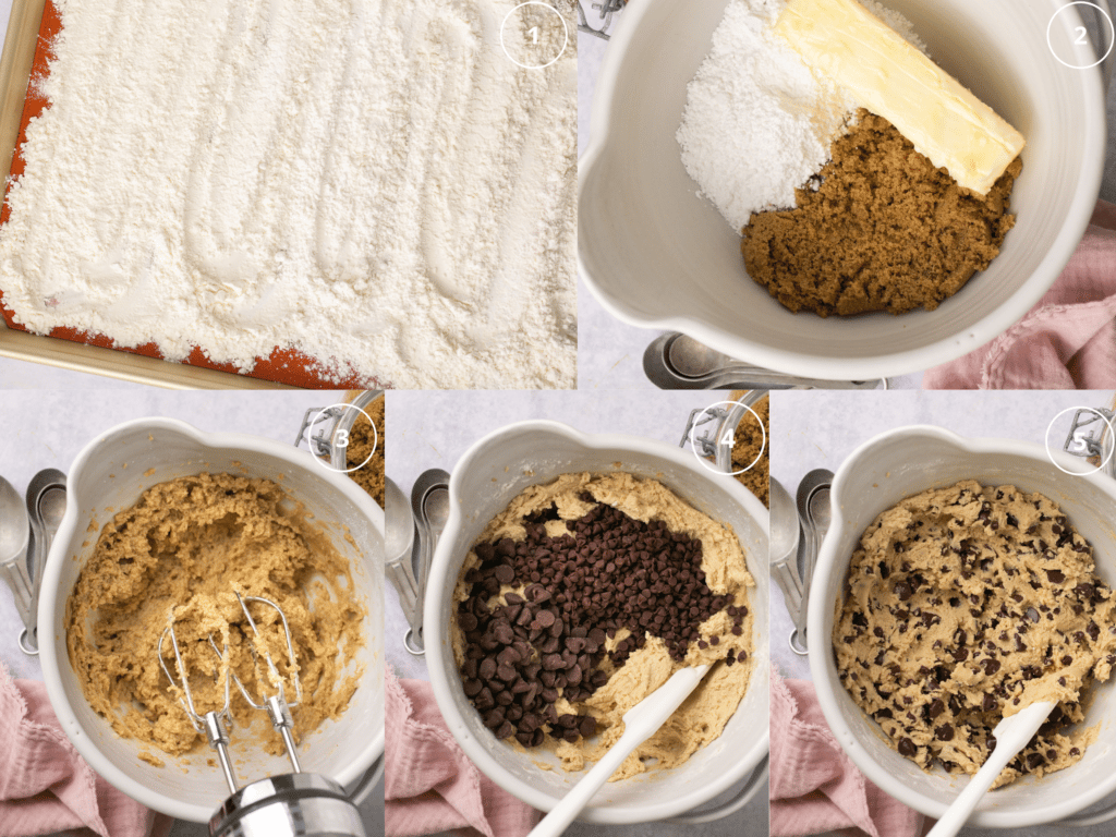 how to make homemade cookie dough.
