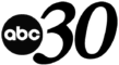 a black circle with text reading abc plus black text displaying the number thirty
