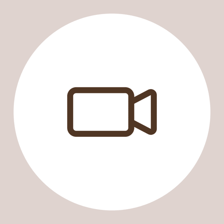 An icon of a video camera
