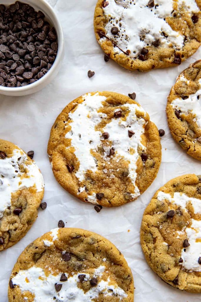 cookie made with peanut butter and marshmallow fluff.