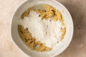 dry ingredients in a bowl