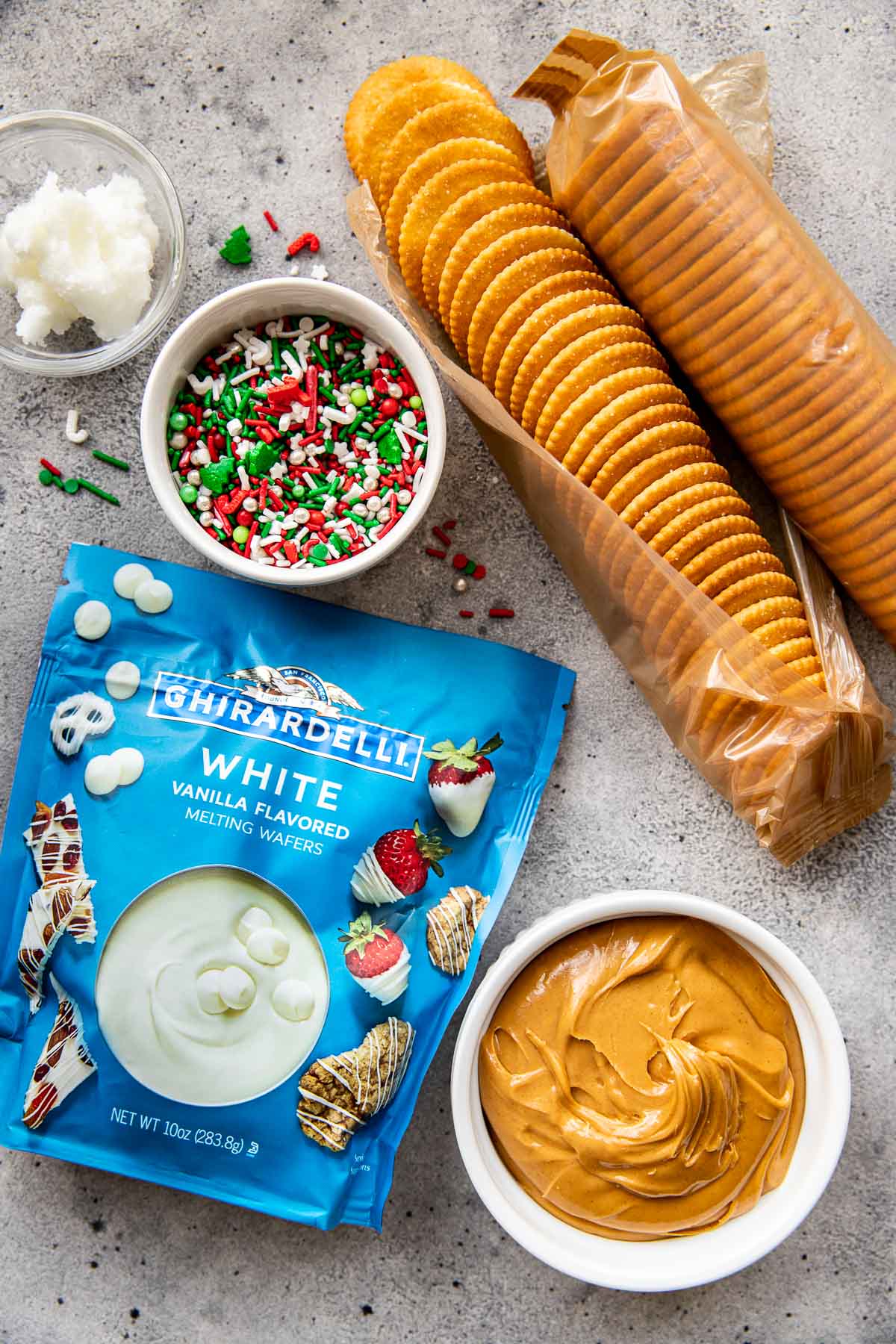 ingredents needed to make ritz cracker cookies.