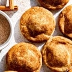 puffy snickerdoodle cookies